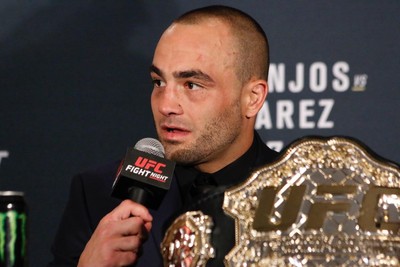 Eddie Alvarez Coletiva UFC (Foto: Evelyn Rodrigues)