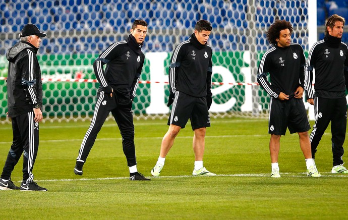 treino Real Madrid (Foto: Agência Reutes)