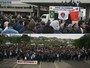 Trabalhadores da f&aacute;brica da Volvo em Curitiba entram em greve