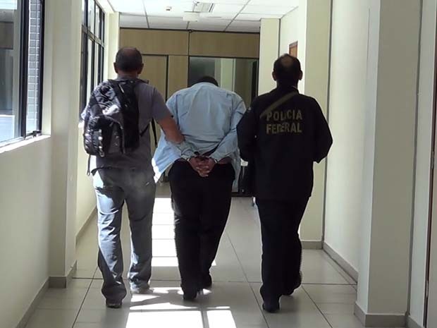 Homem foi preso quando saía de velório (Foto: Divulgação/Polícia Federal do RN)