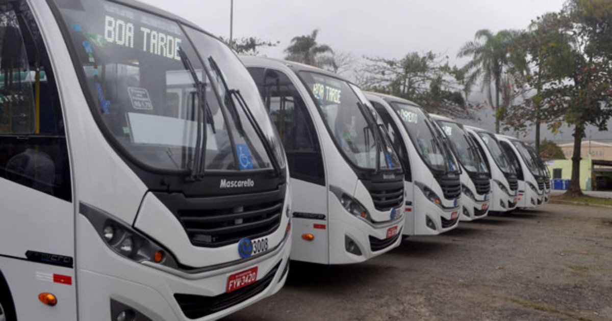 Peruíbe, SP, recebe oito novos micro-ônibus para o transporte ... - Globo.com