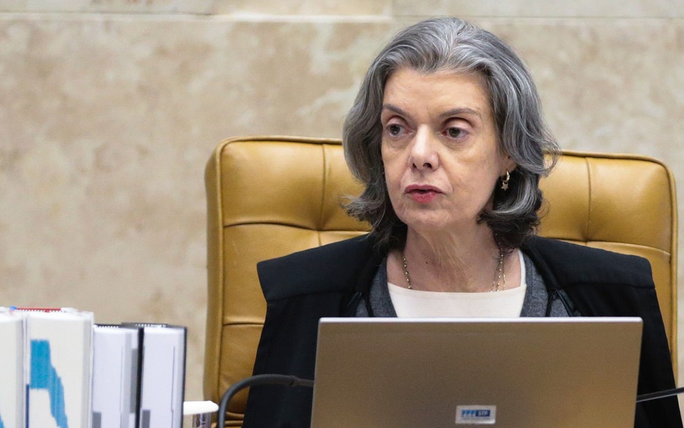 Ministra Cármen Lúcia, presidente do STF, é convidada da estreia do talk show 'Conversa com Bial' (Foto: José Cruz/Agência Brasil)