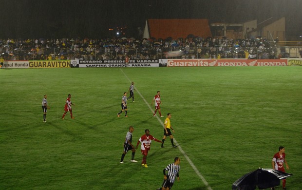 Treze X CRB Série C (Foto: Silas Batista / Globoesporte.com/pb)