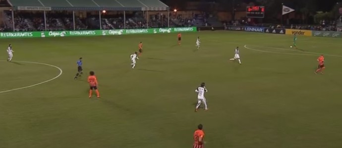 Corinthians marca a saída de bola do Shakhtar e consegue gol com Danilo (Foto: Reprodução) Corinthians marca a saída de bola do Shakhtar e consegue gol com Danilo (Foto: Reprodução)