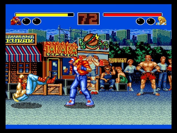 O primeiro Fatal Fury fez bastante sucesso no Brasil, principalmente no Mega Drive (Foto: Reprodução / Dario Coutinho)
