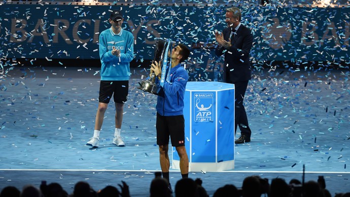 Novak Djokovic campeão atp finals tênis (Foto: Reuters)