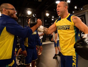 TUFMÁrcio Pedra e Wanderlei Silva (Foto: UFC / Divulgação)