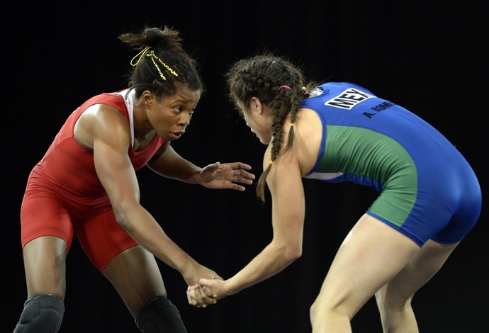 Joice Silva luta olímpica Pan (Foto: Reuters)