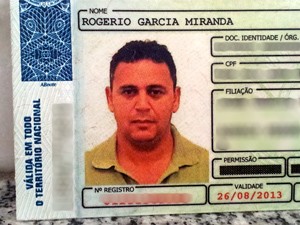 Rogério Garcia Miranda, vítima de 41 anos que se afogou em Praia Grande (Foto: Anna Gabriela Ribeiro/G1)