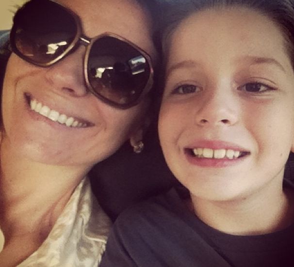 Giovanna Antonelli e o filho Pietro (Foto: Instagram / Reprodução)