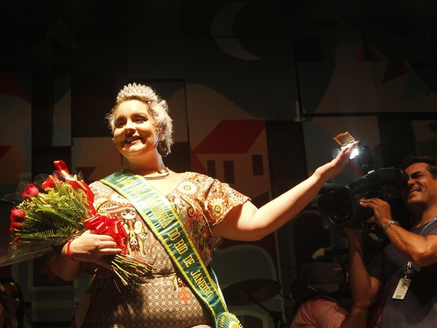 Thaís Oliveira vence concurso de beleza no Rio (Foto: Anderson Barros/ EGO)