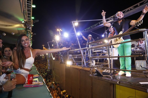 Nicole Bahls com Bell Marques (Foto: Roberto Filho/Divulgação)