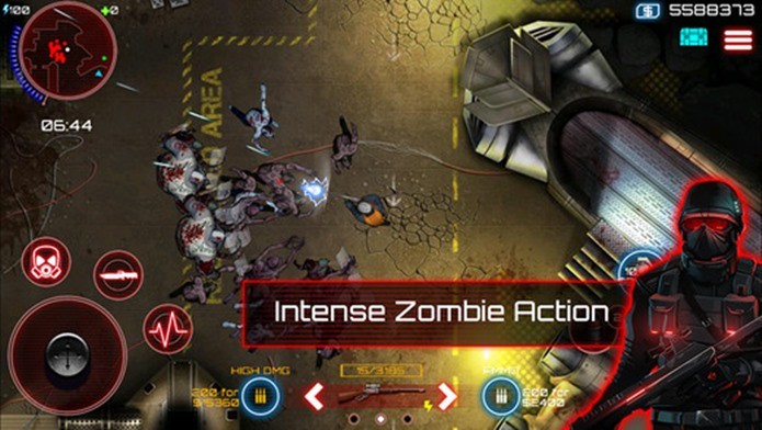 Zombie Assault 4 parece um jogo simples, mas na realidade é um game com um grande cenário (Foto: Divulgação)