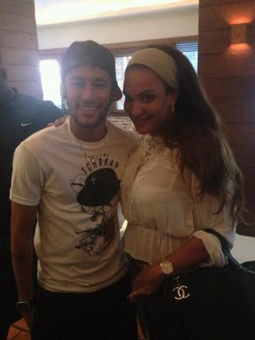 Neymar e Ana Carla Lemos (Foto: Reprodução/Instagram)