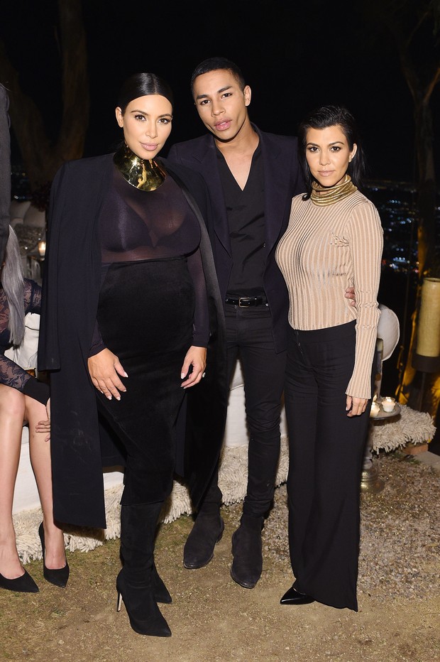Kim Kardashian e amigos (Foto: Getty Images)