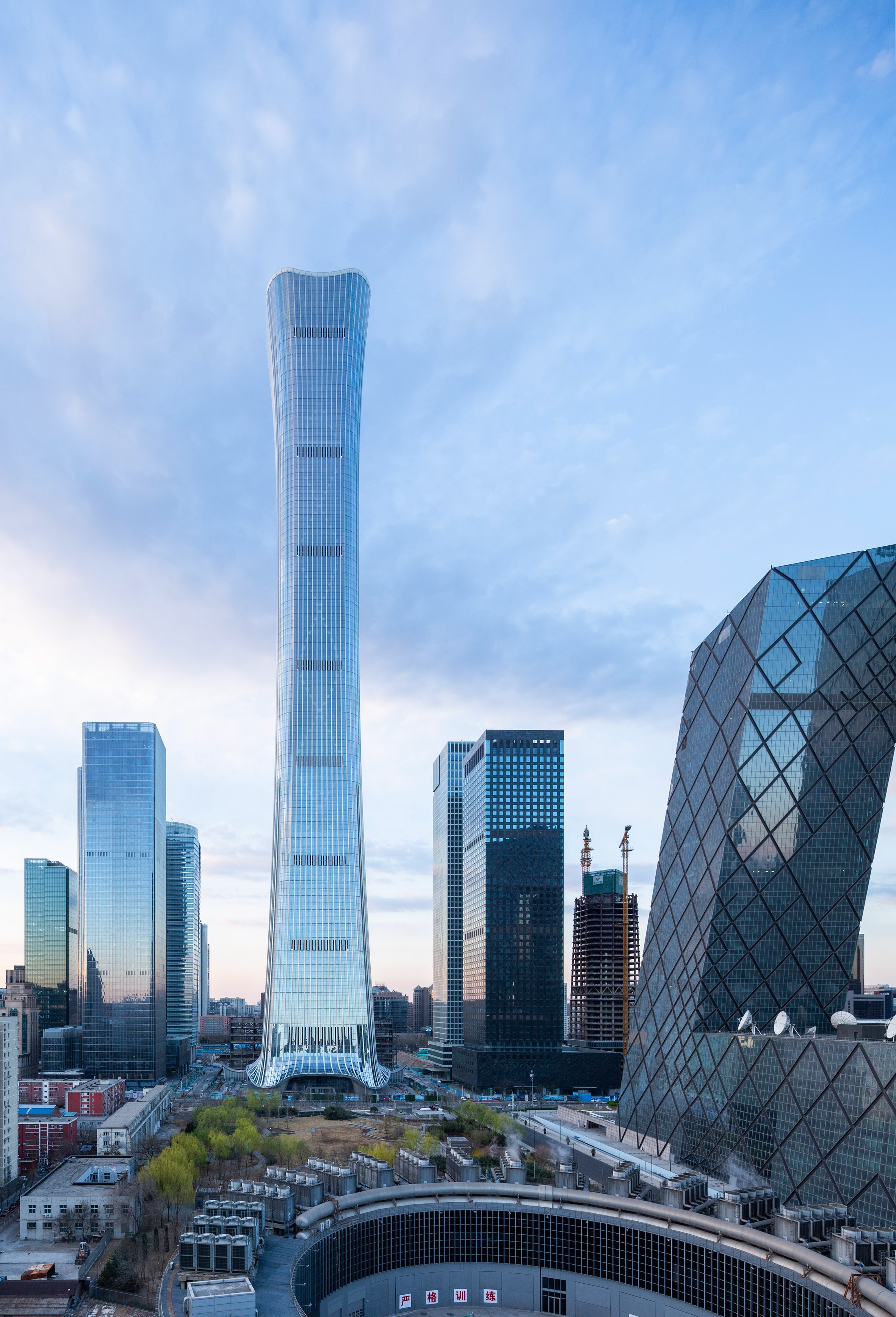 Citic Tower: com 528 metros, prédio mais alto de Pequim  (Foto: Divulgação)