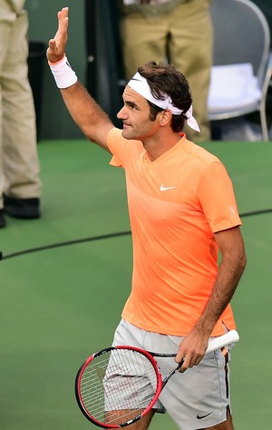 Roger Federer vence Jack Sock em Indian Wells (Foto: AFP)
