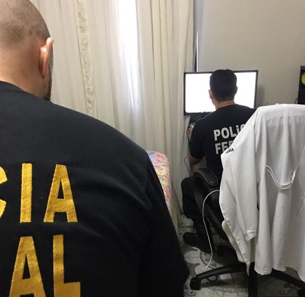 Polícia Federal em operação no Amapá (Foto: Divulgação/Polícia Federal)