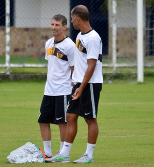 Felipe e Pedrinho no Tigres (Foto: Davi Pereira/SportVoice )