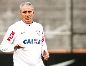 Tite treino Corinthians (Foto: Daniel Augusto Jr. / Ag. Corinthians)