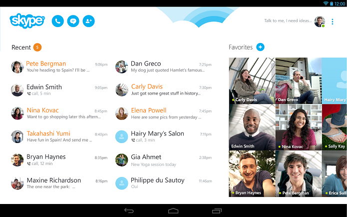 Skype agora tem melhor sincronização (Foto: Divulgação/Microsoft)