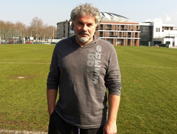 Bats, goleiro francês que pegou o penalti de Zico (Foto: Claudia Garcia)