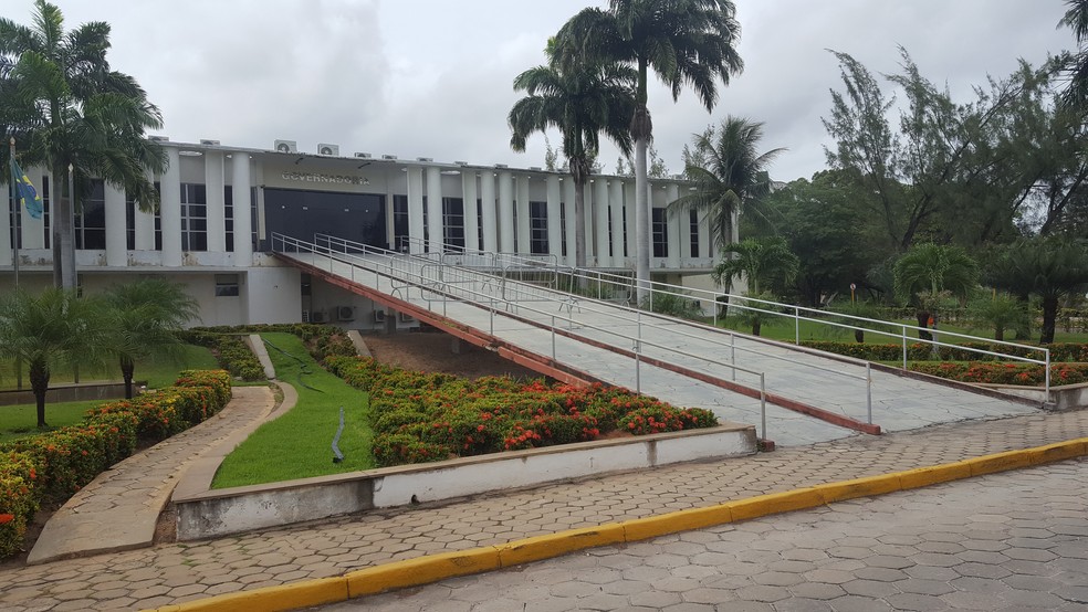 Prédio da Governadoria do Rio Grande do Norte, no Centro Administrativo, em Natal. (Foto: Thyago Macedo)