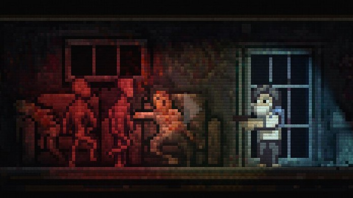 Lone Survivor é o único jogo da lista que consegue assustar em 2D (Foto: Reprodução/PS4 Blog)