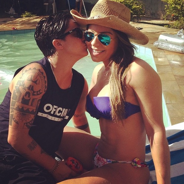 Thammy Miranda e a namorada Andressa Ferreira  (Foto: Instagram/Reprodução)
