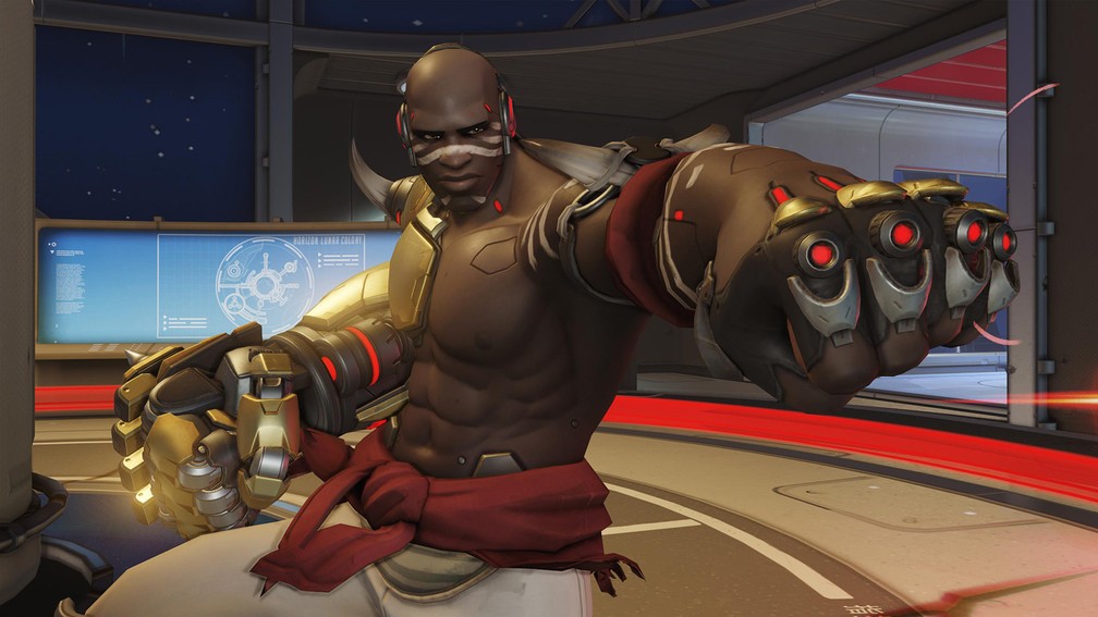 Vilão Doomfist é novo personagem do game multiplayer 'Overwatch' (Foto: Divulgação)