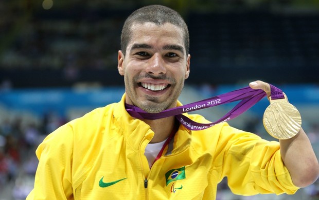 Daniel Dias 50m costas paralimpíadas (Foto: Getty Images)
