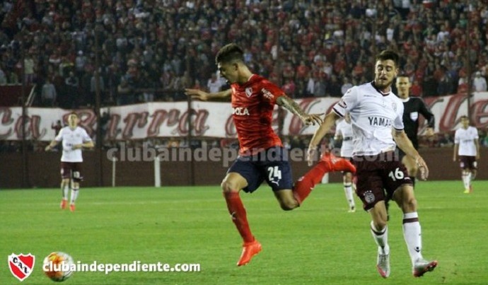 Lanús x Independiente (Foto: Reprodução/Twitter)