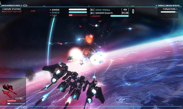 Strike Suit Zero: Directors Cut (Foto: Divulgação)