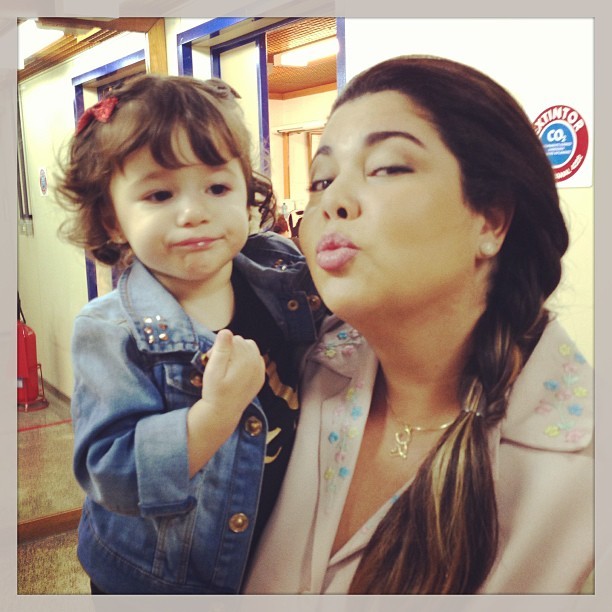 Fabiana Karla e Maria Luiza (Foto: Reprodução/Instagram) Fabiana Karla e Maria Luiza (Foto: Reprodução/Instagram)