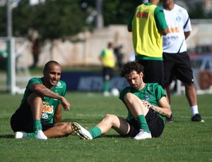 Deivid e Lincoln no treino do Coritiba (Foto: Divulgação / Site oficial do Coritiba)