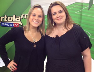 Christiane Mussi e Priscila Ulbrich são as convidadas do Programa do Cartola (Foto: Divulgação)