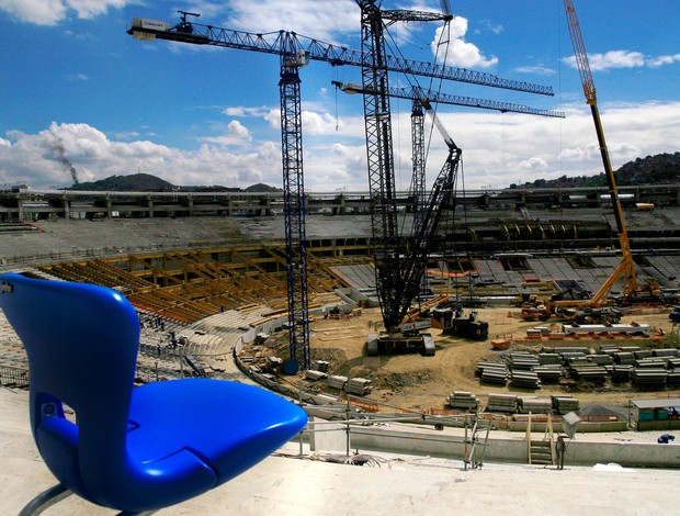 Novas cadeiras do Maracanã (Foto: Érika Ramalho/Divulgação)