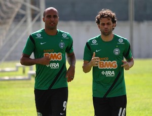 Deivid e Lincoln treinam juntos no Coritiba (Foto: Divulgação / Site Oficial do Coritiba)