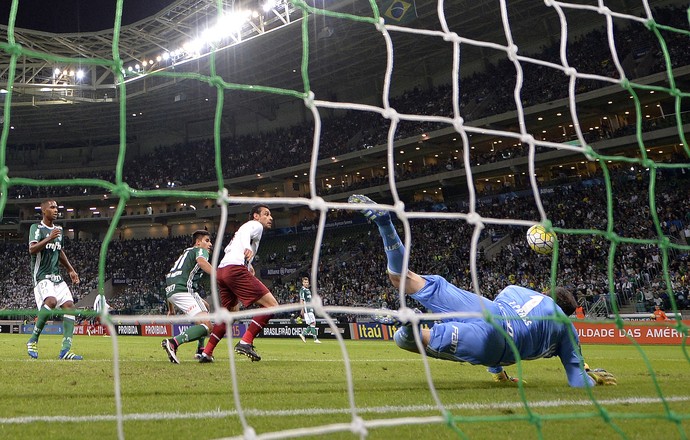 Fernando Prass Palmeiras X Fluminense (Foto: Mauro Horita) Fernando Prass Palmeiras X Fluminense (Foto: Mauro Horita)