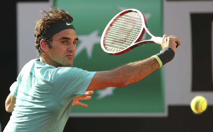 Roger Federer x Novak Djokovic na final Masters 1000 de Roma (Foto: Reuters)
