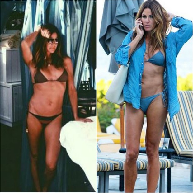 A beleza da atriz Kelly Bensimon é comparada a de Caitlyn Jenner (Bruce Jenner), o ex- padrasto das Kardashians  (Foto: Reprodução do Instagram)