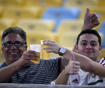 Cerveja Maracanã - Fluminense x Palmeiras (Foto: André Durão / GloboEsporte.com)
