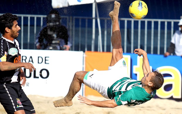 partida do Vasco e Sporting pelo II Mundialito de Clubes de futebol de areia (Foto: Wander Roberto / Inovafoto)