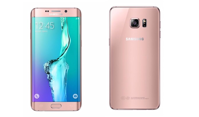 Galaxy S6 Edge Plus ganhar versão em ouro rosado no mercado chinês (Foto: Divulgação/Samsung)
