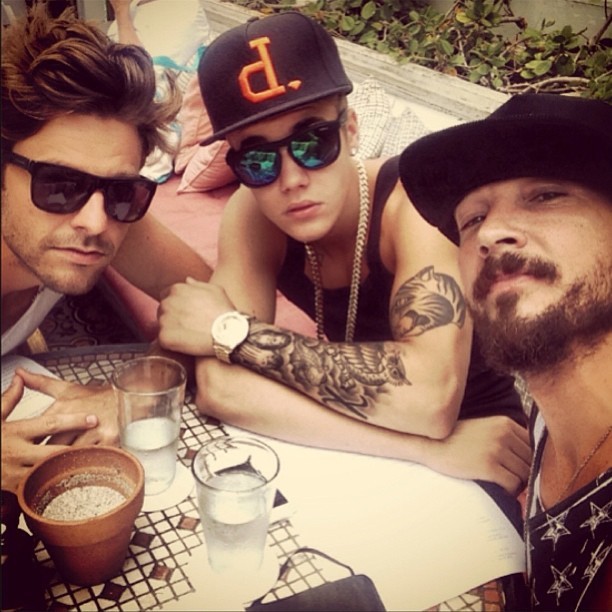 justin bieber y amigos