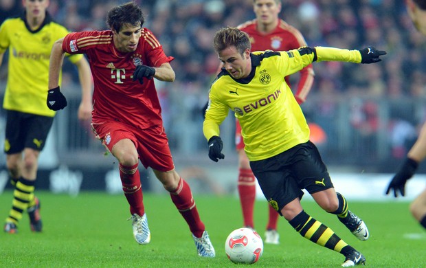 Javi Martínez Mario Götze Bayern de Munique Borussia Dortmund (Foto: AP) Javi Martínez Mario Götze Bayern de Munique Borussia Dortmund (Foto: AP)