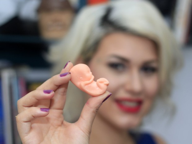 Sara Winter mudou de opinião e agora é contra o aborto (Foto: Fabio Rodrigues/G1)