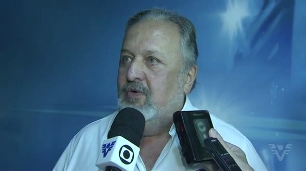 Luís Álvaro Ribeiro, ex-presidente do Santos Futebol Clube (Foto: Reprodução <b>...</b> - luis-alvaro-ribeiro-tv-tribuna