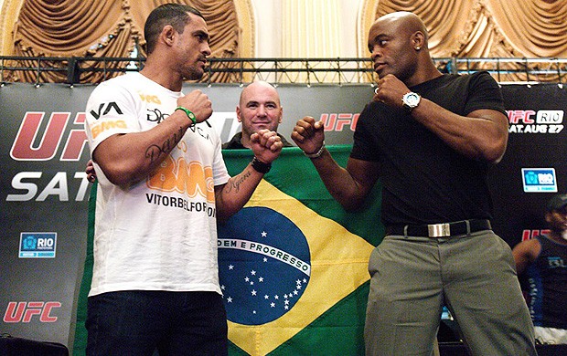 anderson silva vitor belfort ufc (Foto: Divulgação/UFC)