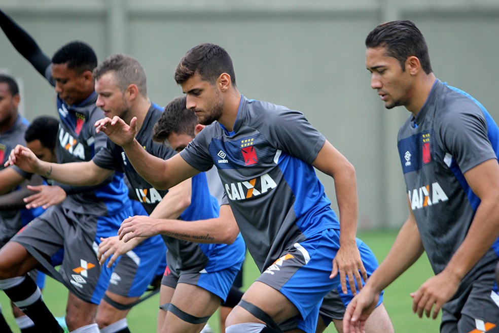 Treino do Vasco desta quinta-feira em São Januário (Foto: Paulo Fernandes / Divulgação)